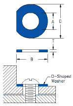 odd shaped OD washer drawing