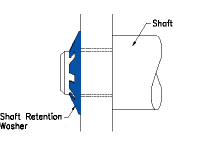 internal retention washer drawing