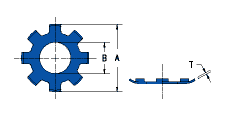 external retention washer drawing