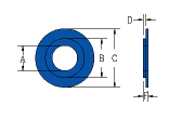 shoulder washer drawing