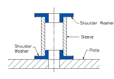 shoulder washer drawing