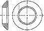 M45595/ 6 Convex Washer